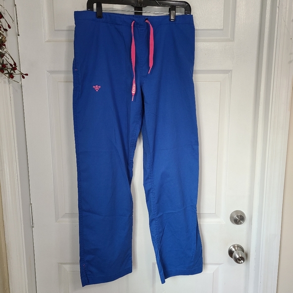 Med Couture Women's Signature Drawstring Straight Scrub Pants, Size: Medium - Picture 2 of 15